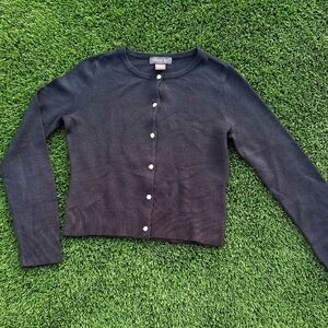 Copper  key black cardigan. Size S.